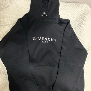Givenchy Printed Hoodie Black Sz M